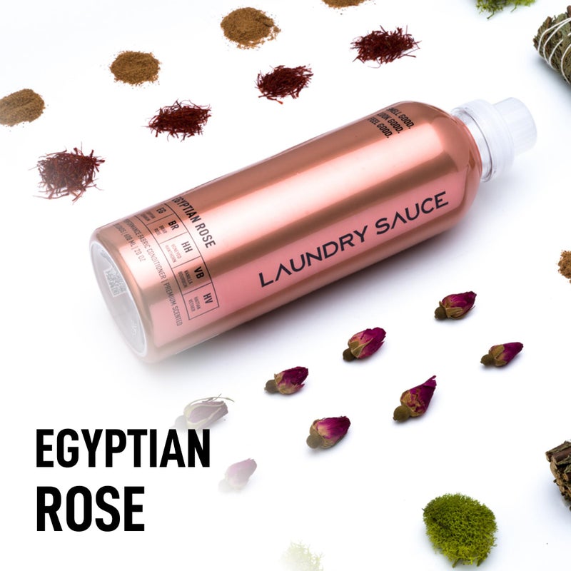 Laundry Sauce - Laundry Fabric Softener (Egyptian Rose) Luxury Fragrance, Softens & Preserves Fabric, Reduces Wrinkles, 19 Fl Oz - Image 2